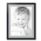 ArtToFrames 20x26" Matted Picture Frame with 16x22" Single Mat Photo Opening Framed in 1.25" Black and 2" Mat (FWM-3926-20x26)